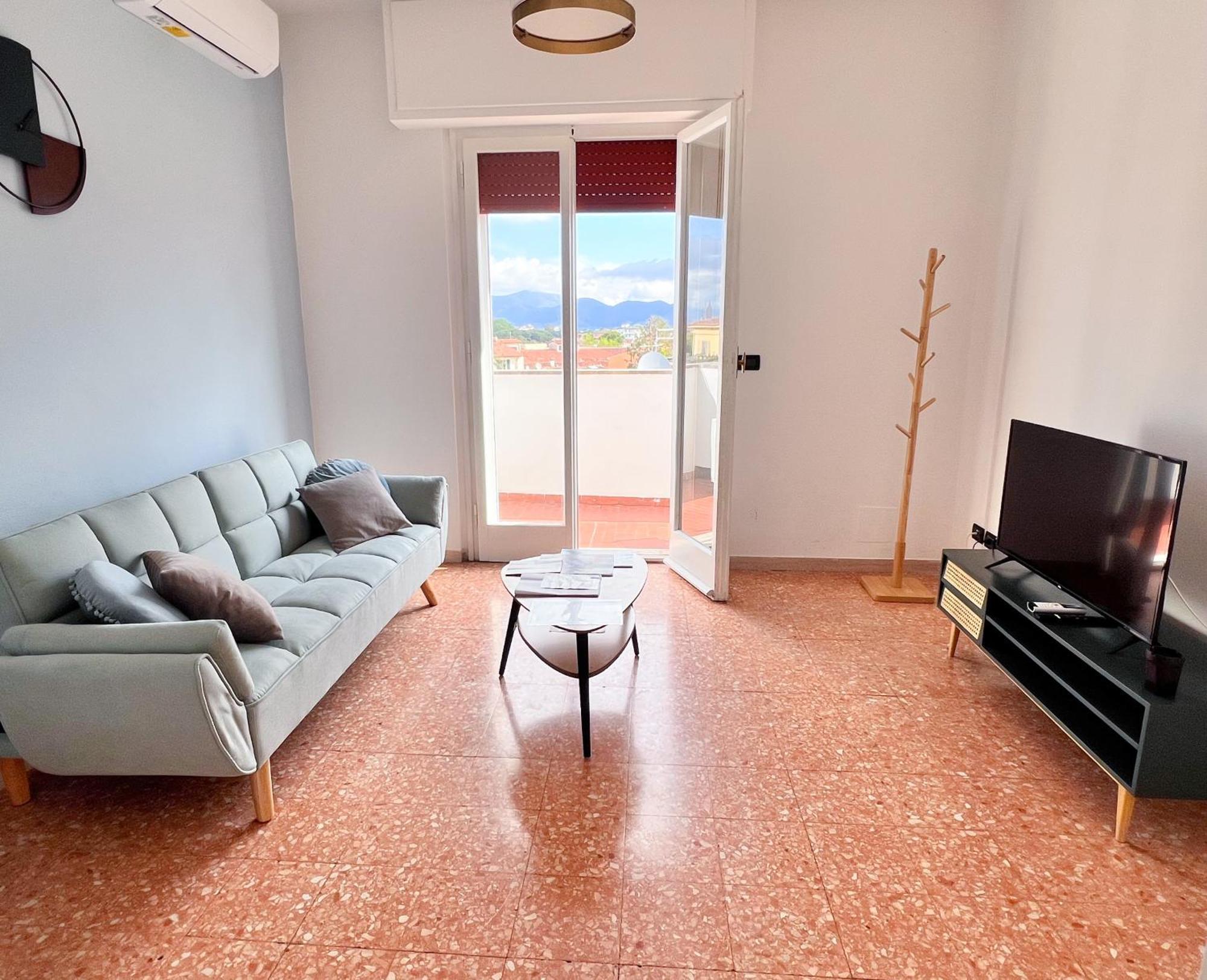 Attico Terrazza Vista Panoramica Lungarni Pisani Apartamento Exterior foto