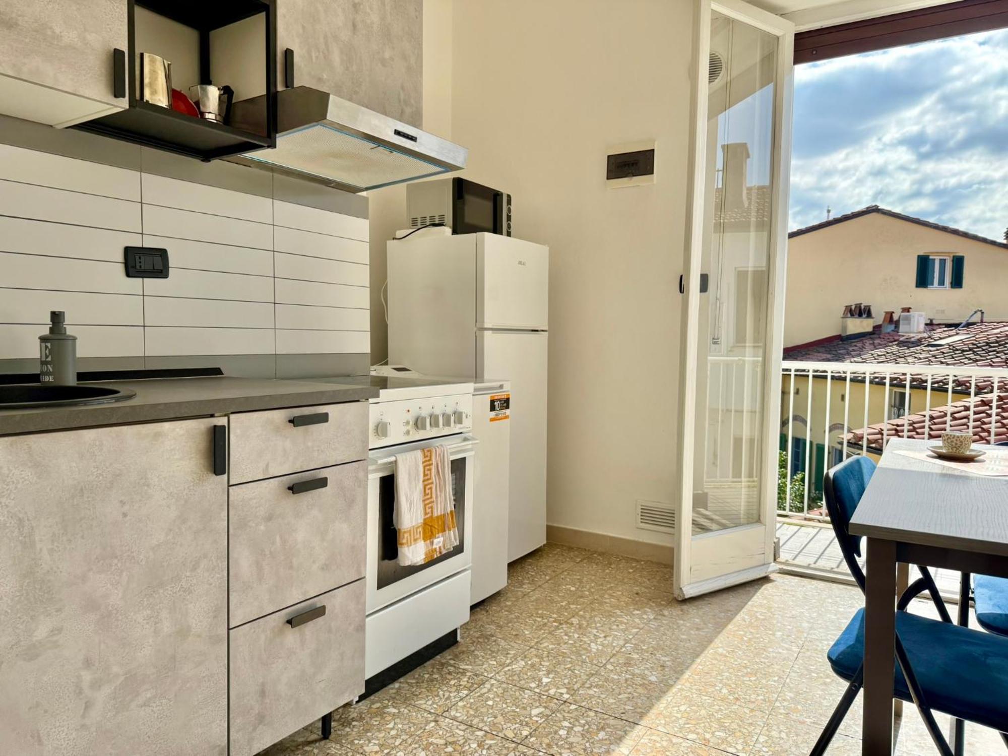 Attico Terrazza Vista Panoramica Lungarni Pisani Apartamento Exterior foto
